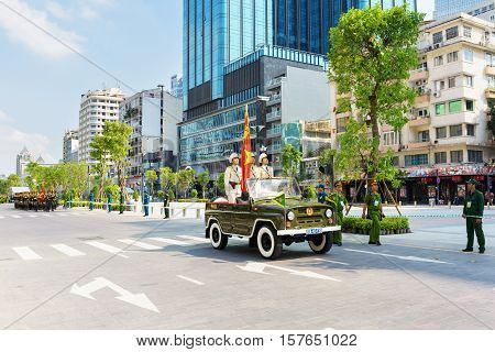 Military Parade In Ho Chi Minh City
