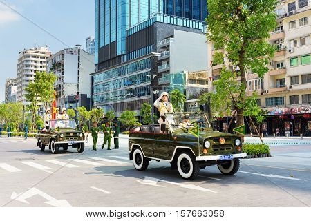 Military Parade In Ho Chi Minh City