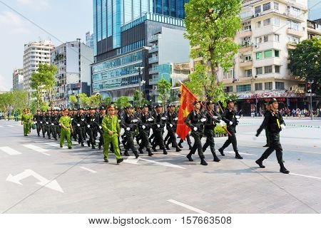 Military Parade In Ho Chi Minh City