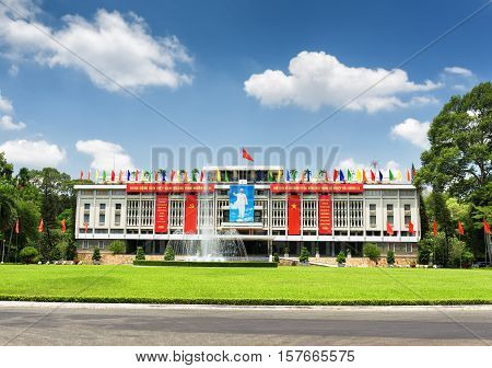 Reunification Palace In Ho Chi Minh City, Vietnam