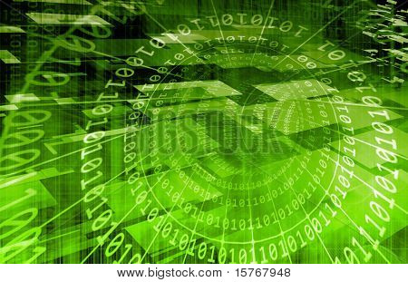 Presentation Background for Technology as a Art