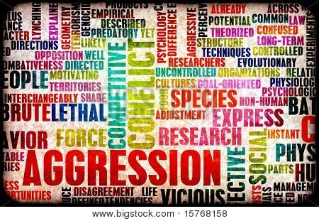 Agresszió fogalom, mint a Grunge, háttér művészet