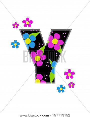 Alphabet Flower Topia Y