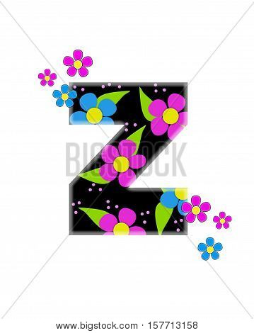 Alphabet Flower Topia Z