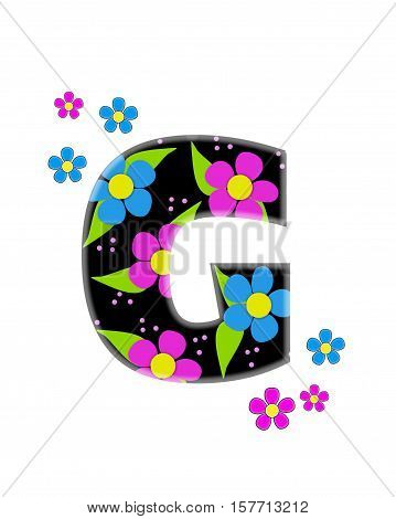 Alphabet Flower Topia G