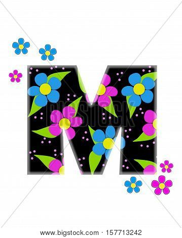 Alphabet Flower Topia M
