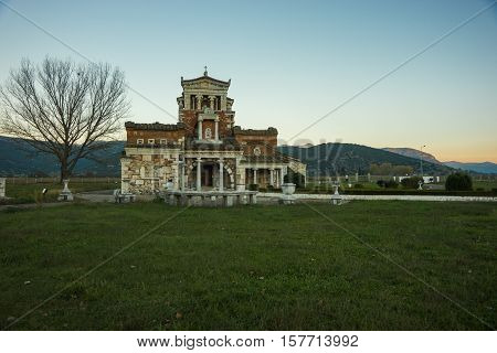 Church At Ancient Mantineia, Arcadia, Peloponnese, Greece