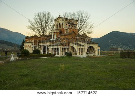 Church At Ancient Mantineia, Arcadia, Peloponnese, Greece