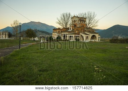 Church At Ancient Mantineia, Arcadia, Peloponnese, Greece