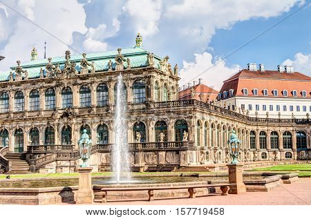 The Zwinger In Dresden