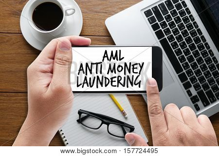 Business Acronym AML Anti Money Laundering abbreviation, accounting, acronym, aml, anti, asphalt,
