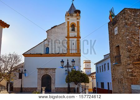 Almaden de la Plata by Via de la Plata Way of Spain in Andalusia