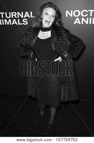 Nocturnal Animals Film Premiere Nyc - Arrivals