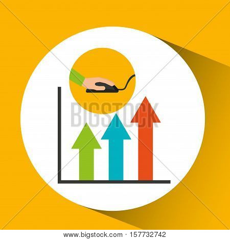 programer software analityc graphic vector illustration eps 10