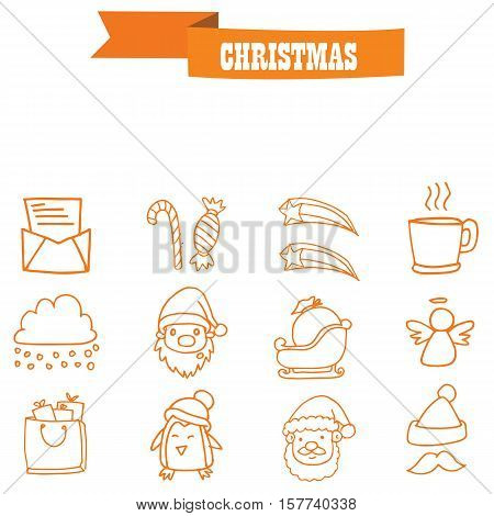 Holiday and Christmas collection stock vector art