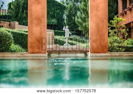 The Water Temple Is A Stone Structure