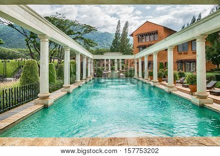 The Water Temple Is A Stone Structure