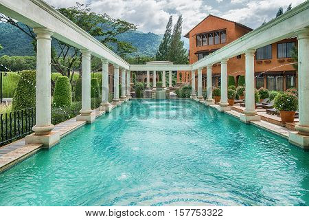 The Water Temple Is A Stone Structure