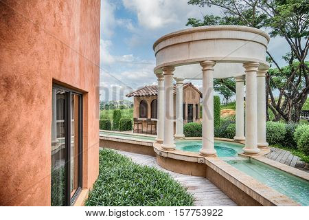 The Water Temple Is A Stone Structure