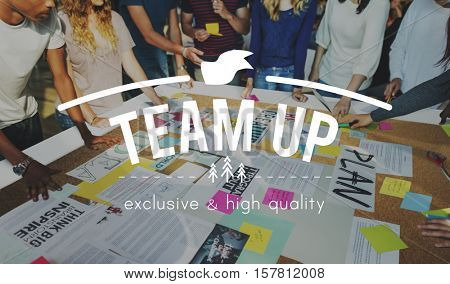 Teamwork Collaboration Togetherness Association Concept