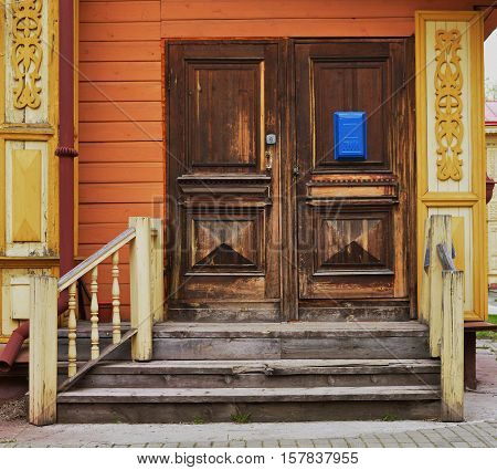 Doors of Siberia. Russia, Tomsk, May of 2016