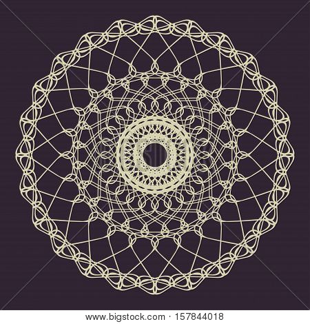Guilloche Ornament Decorative Rosette Element