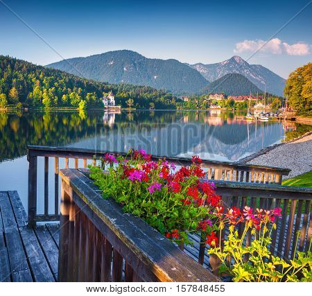 Small Welcoming Village Archkogl In The Morning Mist