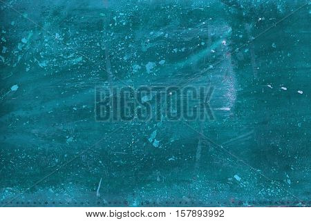 Turquoise Abstract Grunge Background