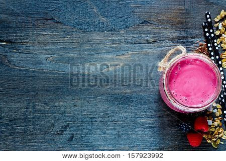 Pink Fruit Smoothie