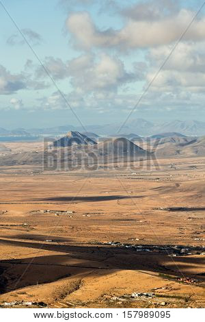 Morro Velosa Pointview - unique views over the wonderful landscape of the north-central region of the island. Fuerteventura Canary Island Spain