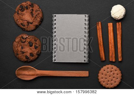 Chocolate Chip Cookies With Recipe Book