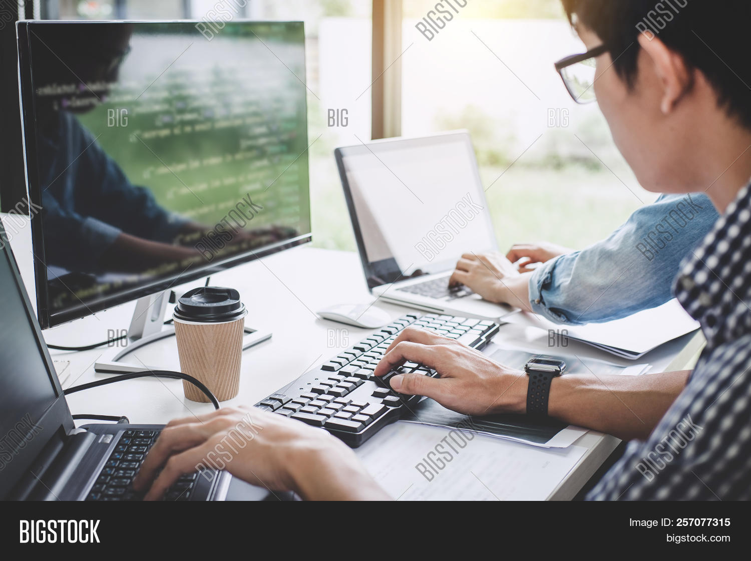 Programmers Image & Photo (Free Trial) | Bigstock