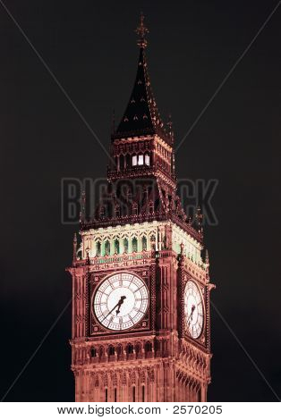 Torre del reloj del Palacio de Westminster