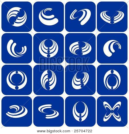 Design elements set. Vector.