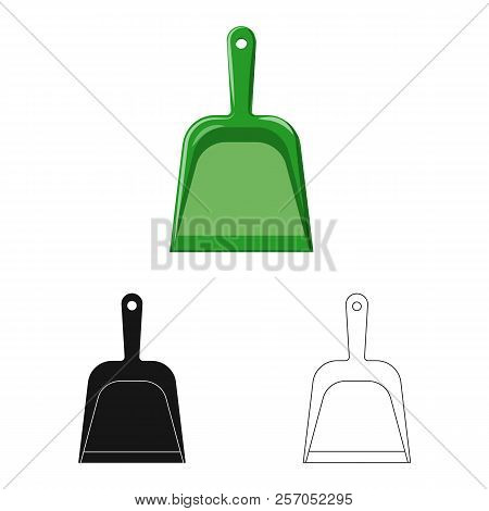 Isolated Object Of Cleaning And Service Icon. Set Of Cleaning And Household Vector Icon For Stock.
