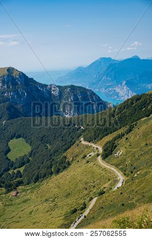 Mountain Road And Trail To Monte Altissimo