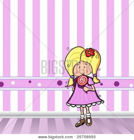 Lolipop kız