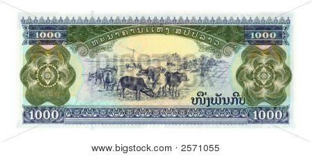 1000 Kip Bill i Laos