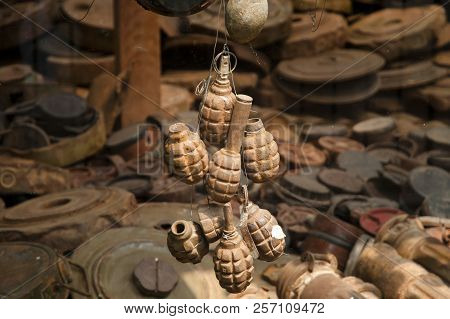 Rusty Grenades - Siem Reap - Cambodia