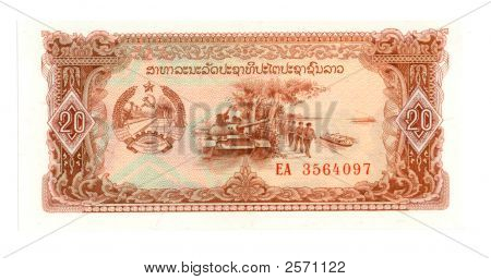 Kip 20 Bill du Laos