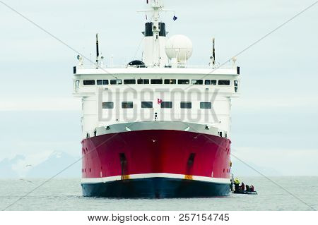 Expedition Ship - Scoresby Sound - Greenland