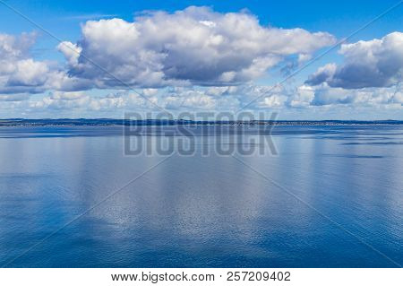 Galway Bay With Clouds Reflection