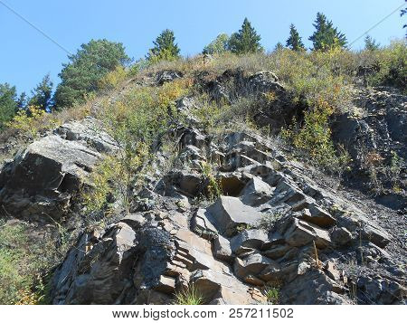 The Mighty High Mountens And Blue Sky