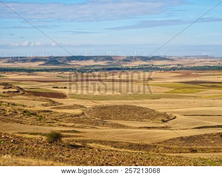 View Forward Of The Way Ahead From Alto Mestelares - Castrojeriz, Castile And Leon, Spain