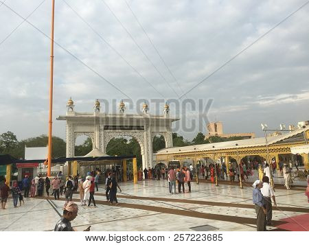 Delhi, India - Jun 28: Gurudwara Bangla Sahib In Delhi, India, As Seen On Jun 28, 2018. It Is Known 