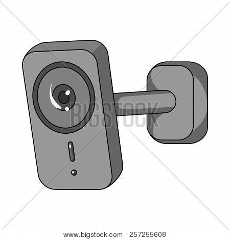 Vector Illustration Of Cctv And Camera Sign. Collection Of Cctv And System Vector Icon For Stock.