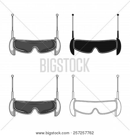 Vector Illustration Of Hero And Mask Icon. Collection Of Hero And Superhero Vector Icon For Stock.