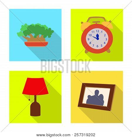 Isolated Object Of Dreams And Night Icon. Set Of Dreams And Bedroom Vector Icon For Stock.