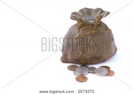 財布の形で貯金箱