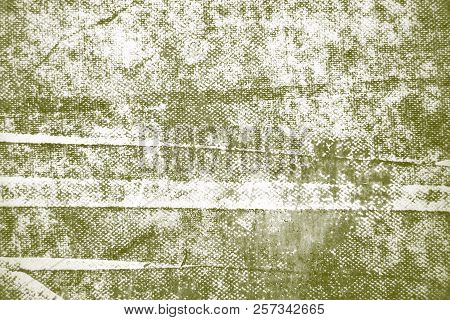 White And Green Summer Paint Background Texture With Grunge Brush Strokes